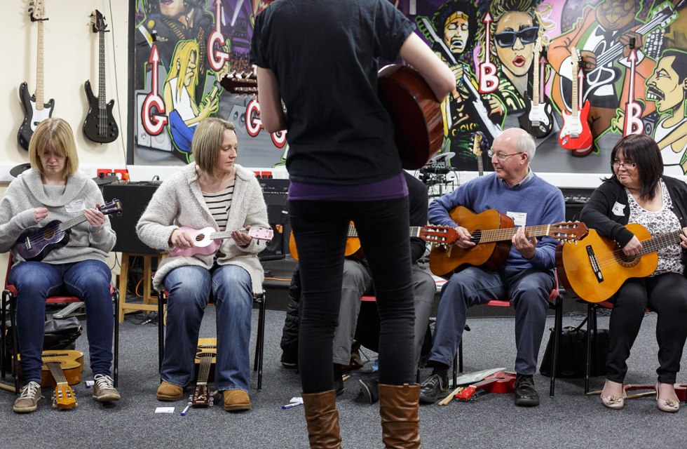 Teaching music in school